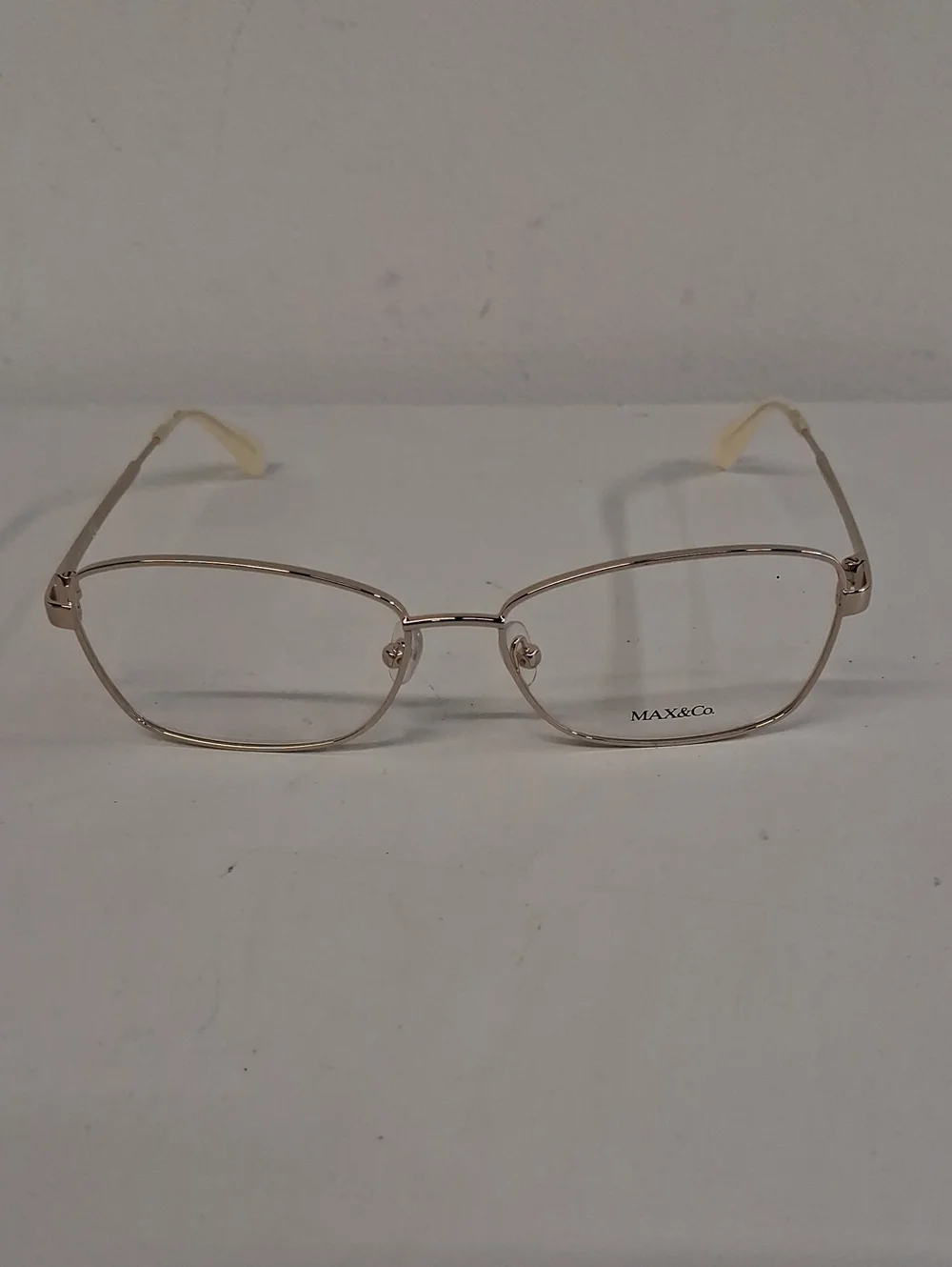 NWOT Womens Rxable Max & Co. MO5056 Gold Eyeglass Frames